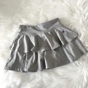 Champion Pleated Two Tier Athletic Skirt - Skort Logo Girls Toddler 2T